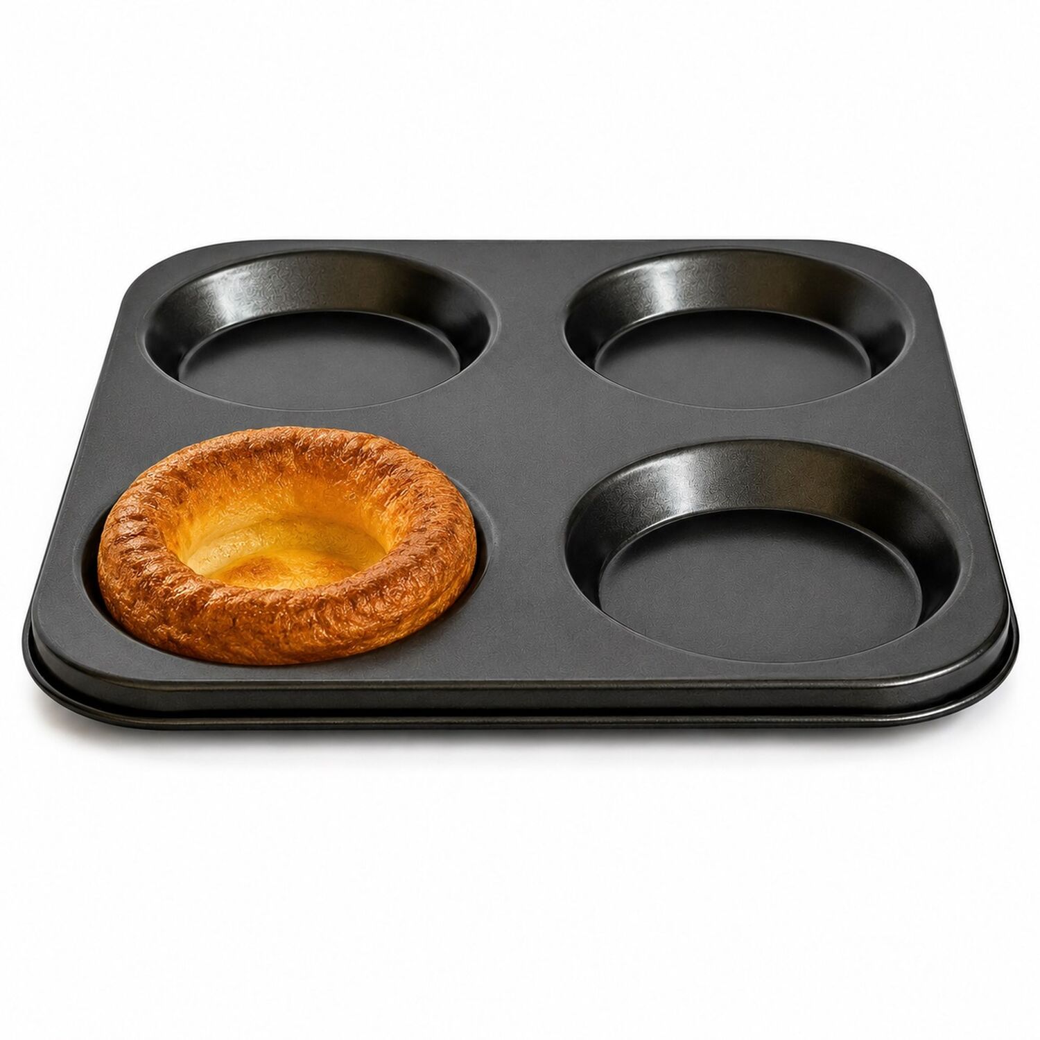 Image of 2x Yorkshire Pudding Tray 4 Cup&hellip;
