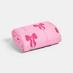 OHS Kids Bow Print 3kg Weighted Blanket