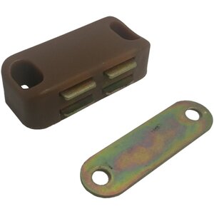 Fort Fasteners Magnetic Catches Brown (4, Brown)
