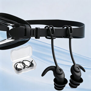 Triple Layer Anti Loss Swim Ear Plugs
