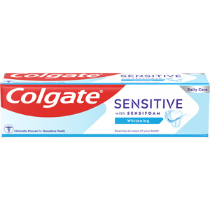Colgate Sensitive with Sensifoam Whitening Toothpaste