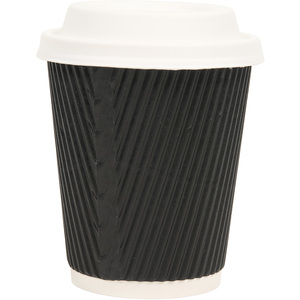 Pack of 8 My Home Paper Cups with Lids