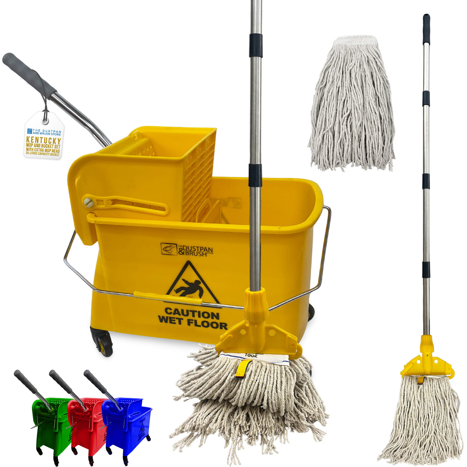 Image of Kentucky Floor Mop and Bucket Set&hellip;