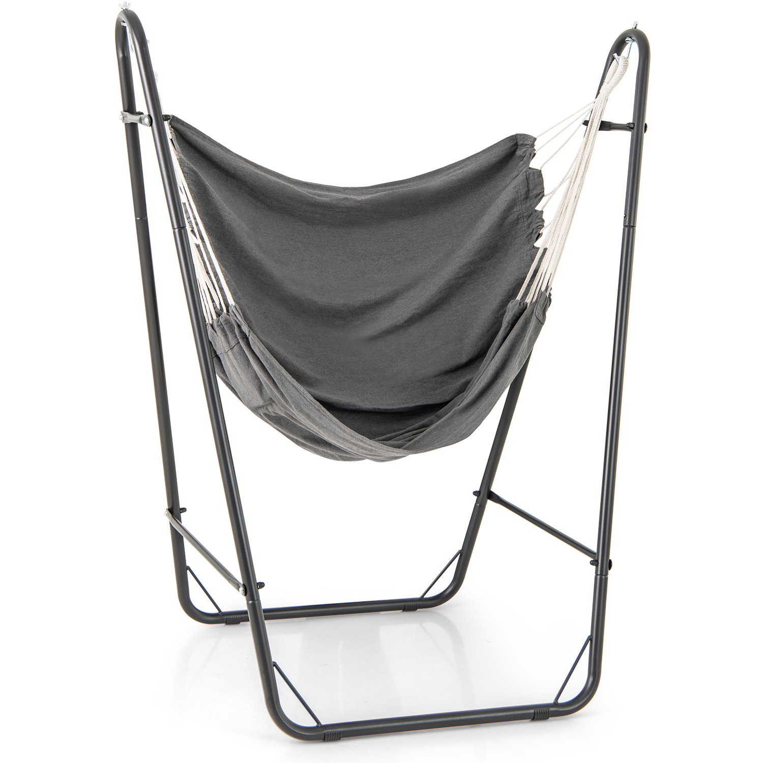Costway Hammock Chair With Stand - Grey