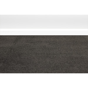 Underfoot Felt-Backed 7mm Saxony Carpet Tungsten - 4m Width, Stain-Resistant, Bleach-Cleanable