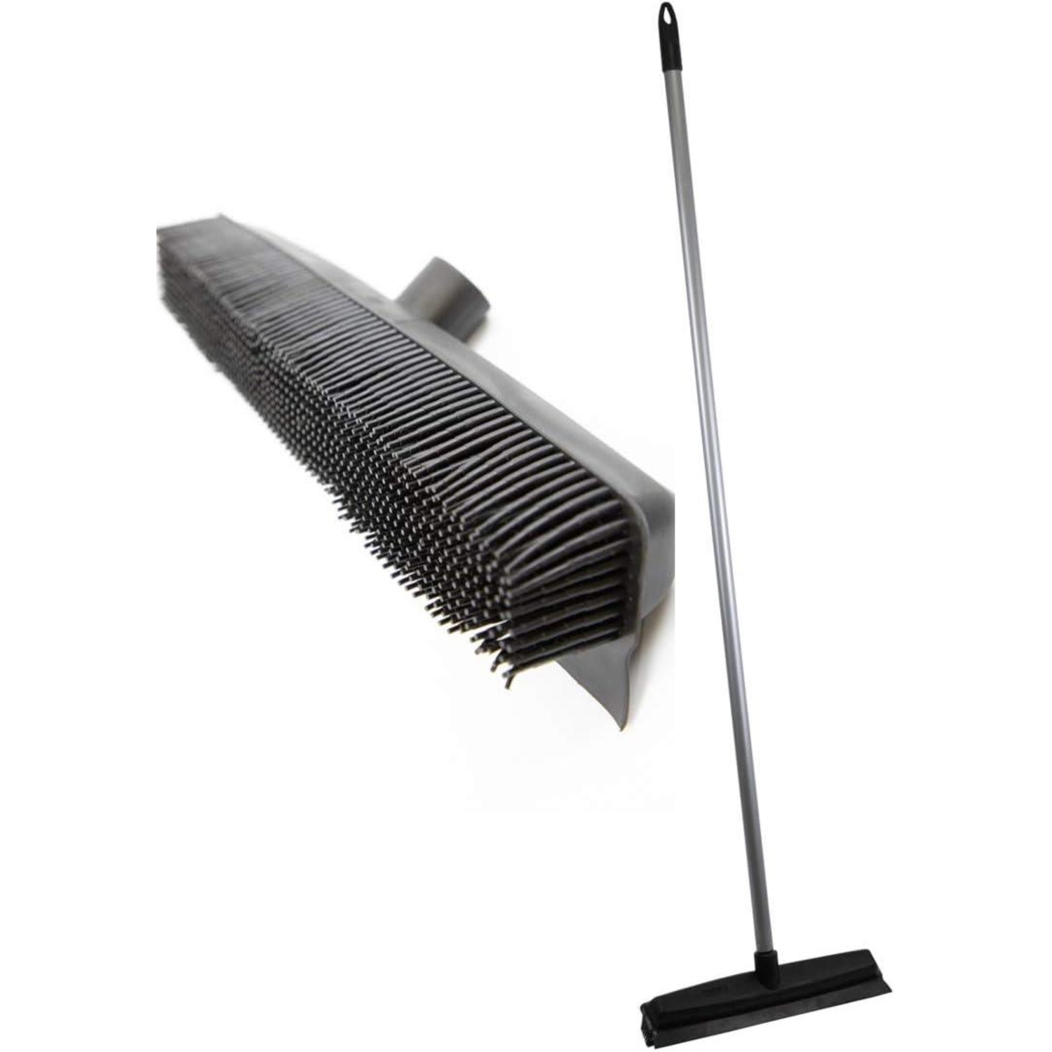 Image of Rubber Pet Hair Removal Broom with&hellip;