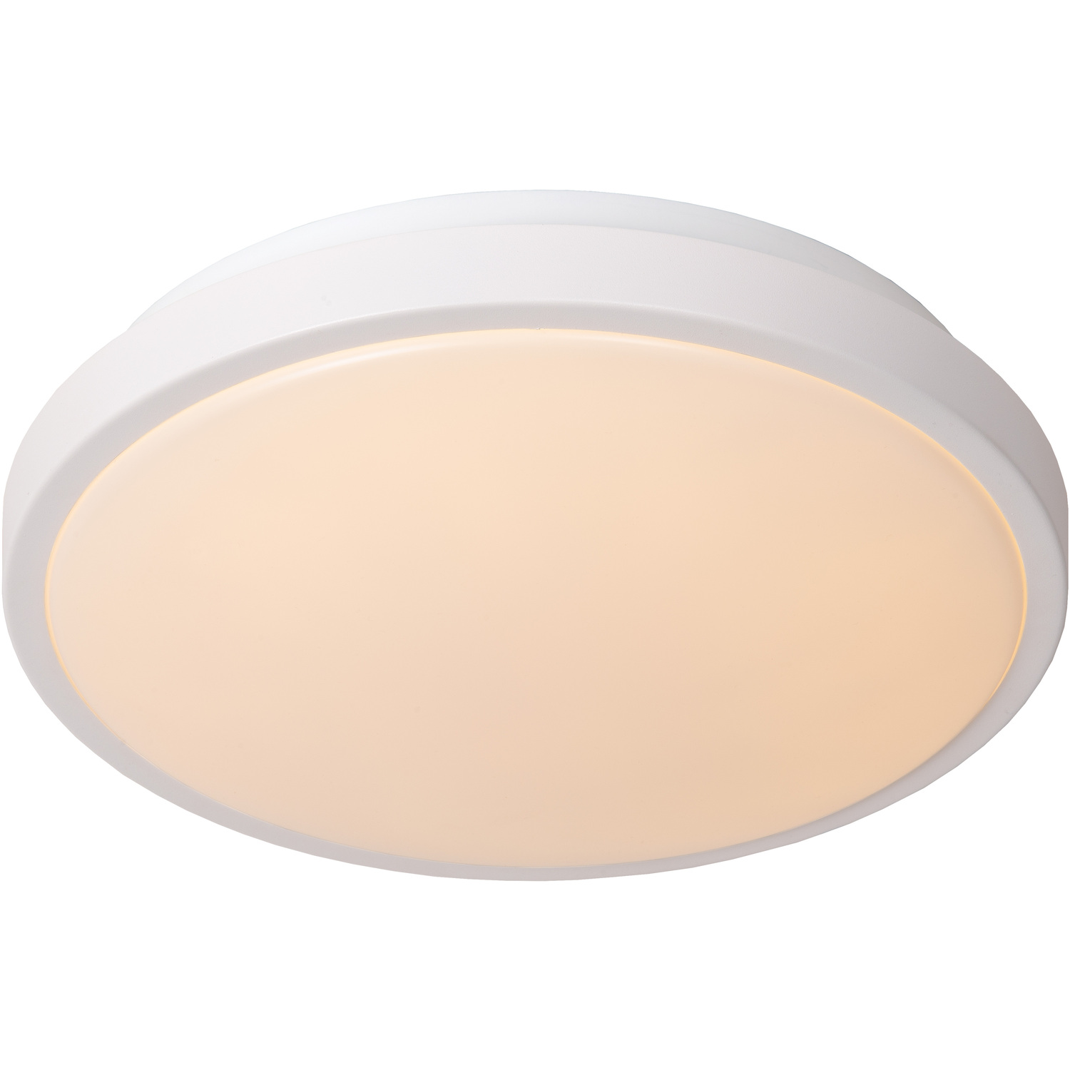 Dasher Modern Flush ceiling light Bathroom - Ø 29,3cm - LED - 1x12W 2700K - IP44 - White - Image 3