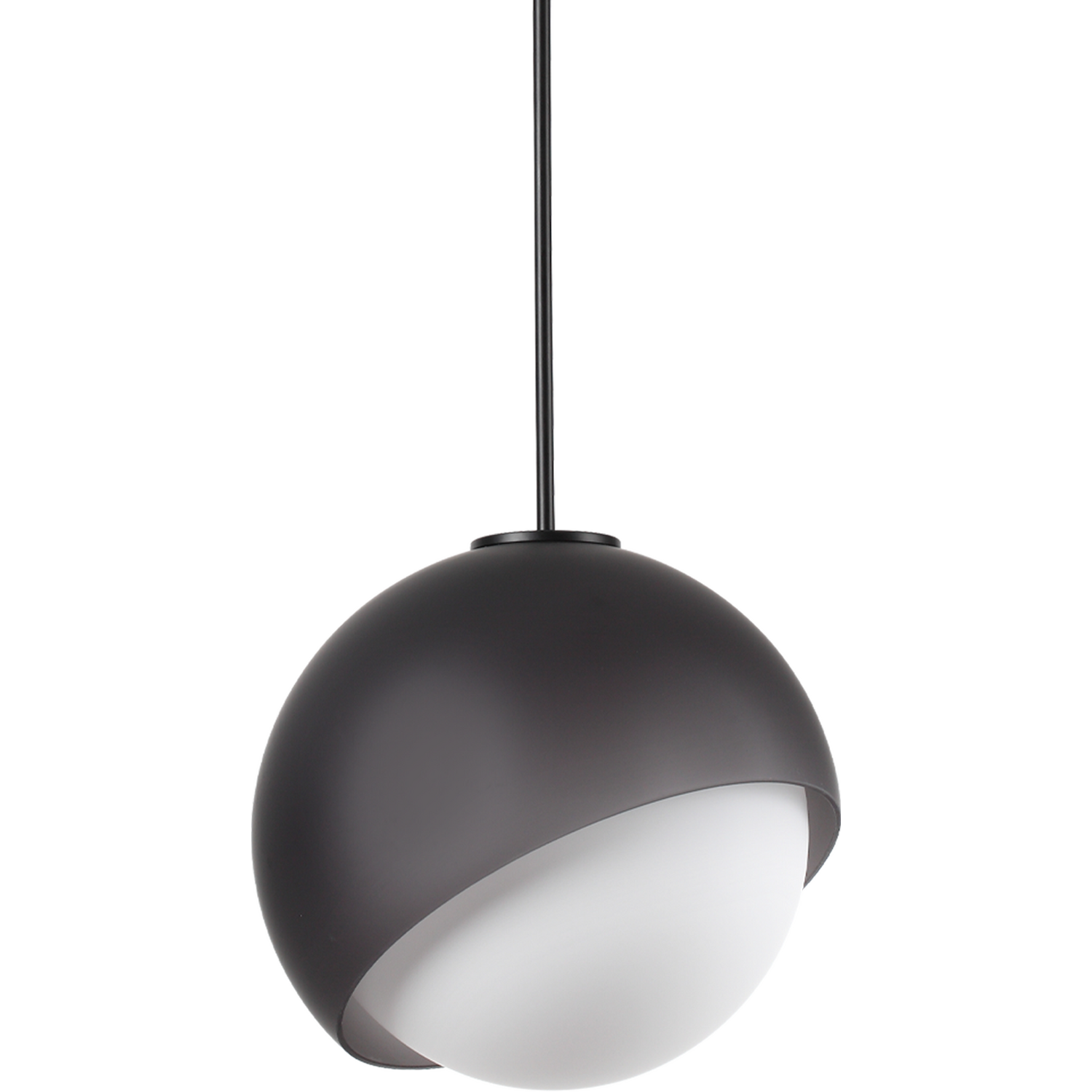 Netlighting Unisex Black Bloom Globe Pendant Ceiling Light 1X E27 30Cm - Image 2