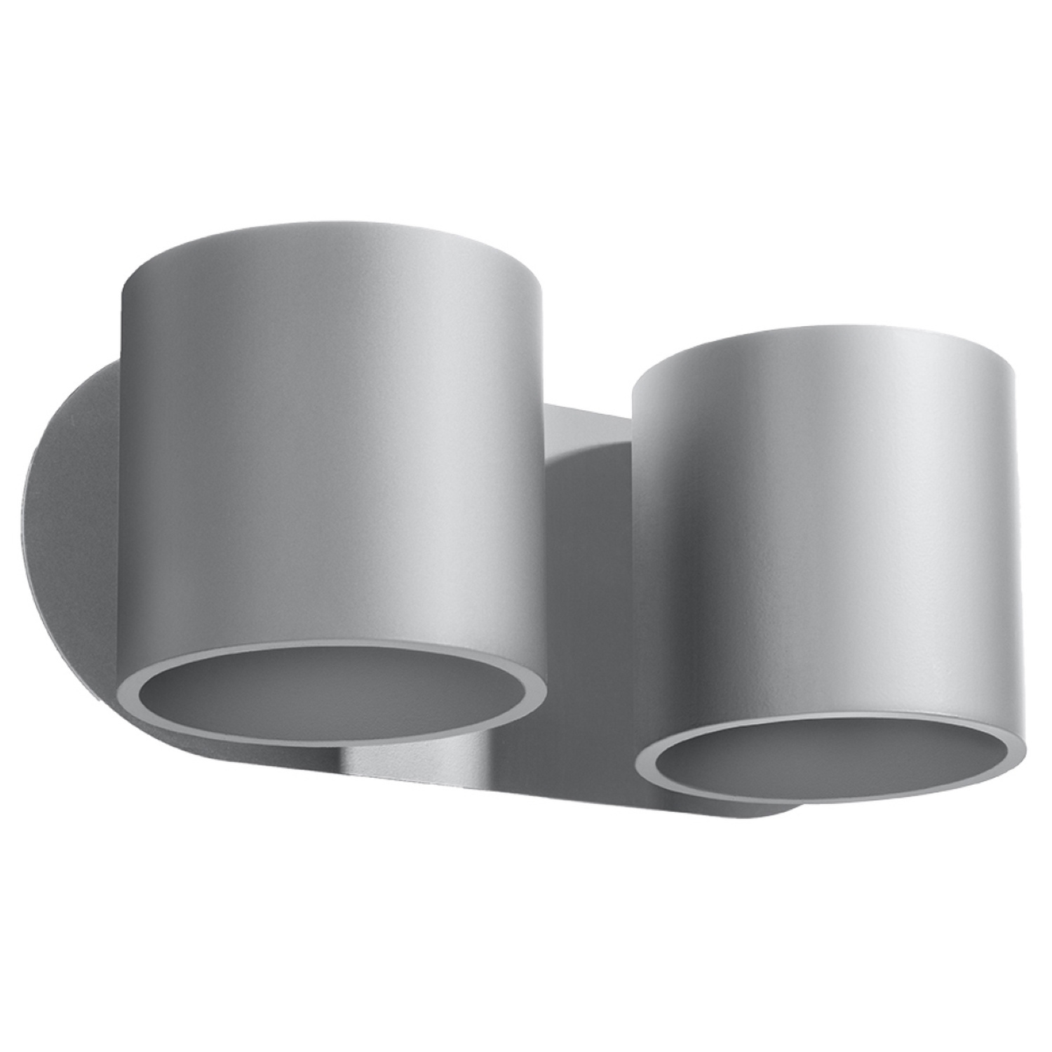 Sollux Lighting Wall Lamp Orbis 2 White - Gray