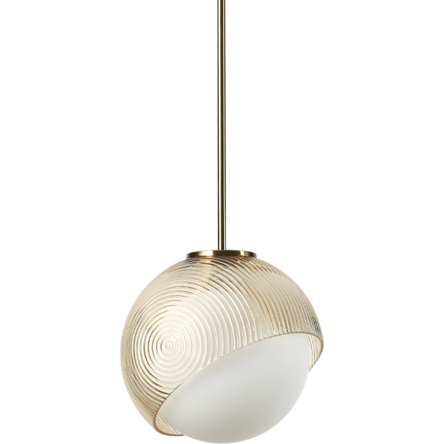 Ideal Lux Lighting Bloom Pendant Light Brass B - Brass