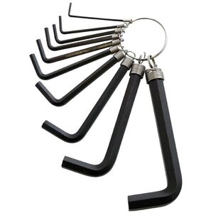 Amtech Hex Key Set & Keyring 10pk