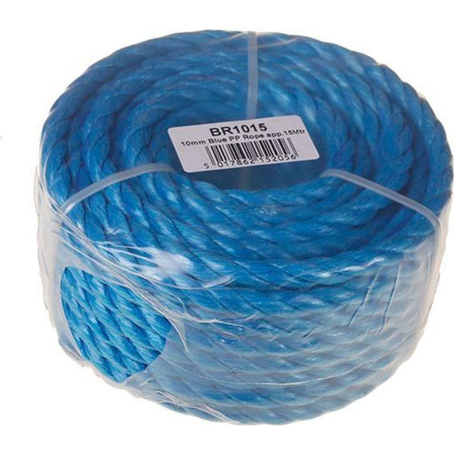 Universal Textiles 10Mm Blue Poly Rope Handy Coil 15M - One Colour
