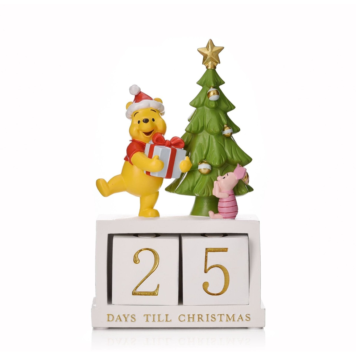 Widdop Disney Winnie the Pooh Countdown Blocks Novelty Christmas Decoration - Image 2