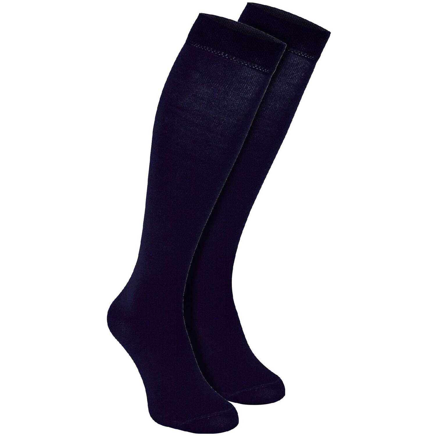 Mens Knee High Bamboo Socks | Sock Snob | 2 Pair Multipack | Breathable | Moisture Wicking - Image 2