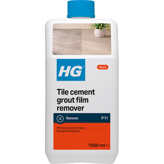 H G Tile Cement and Grout Film Remover 1L.