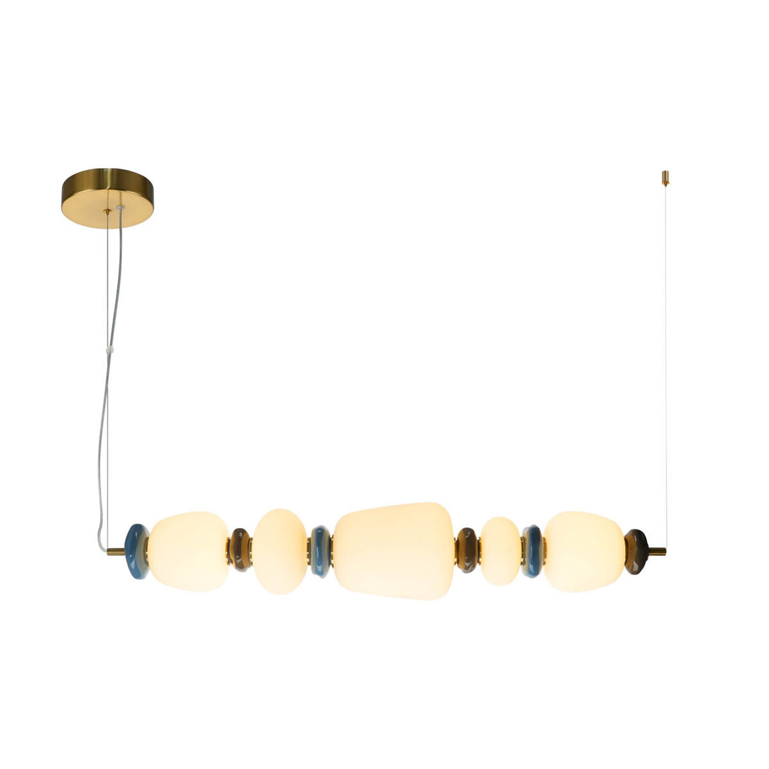 Italux Lighting Evans Pendant Light Gold D - Gold