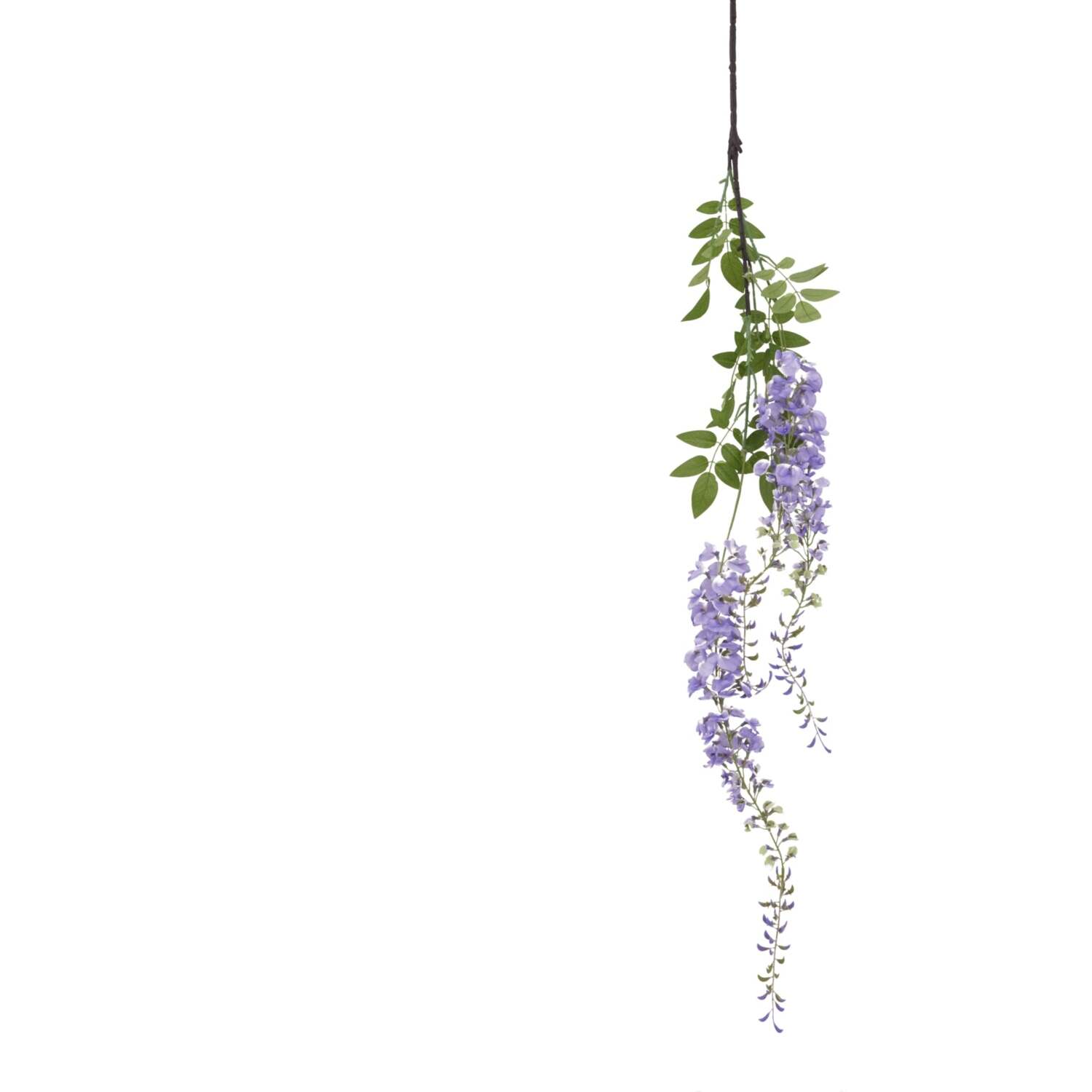 Sostter Unisex Green Purple Wisteria Faux Flower Stem 180 Cm In - Image 3