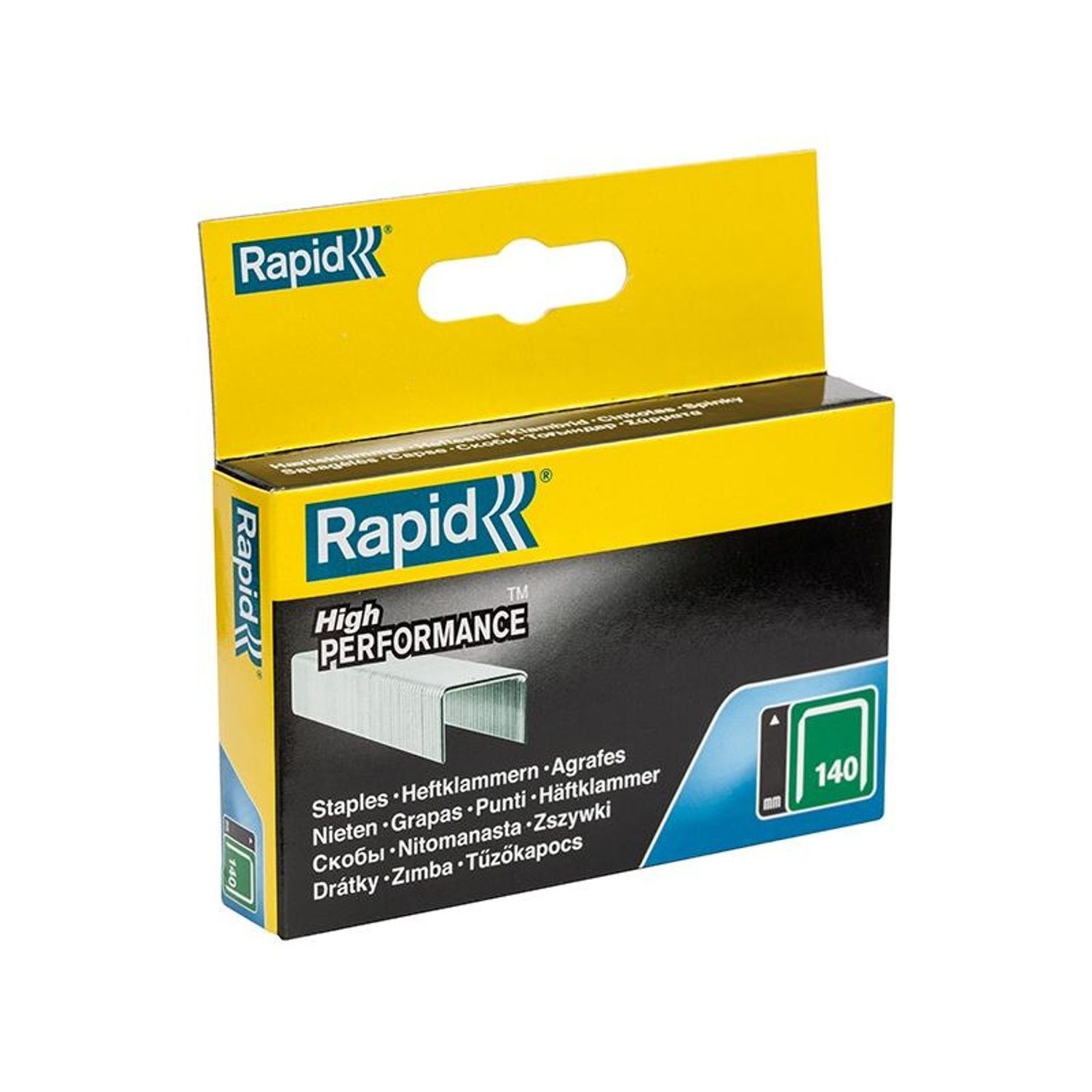 Rapid 140 Series Galvanised Staples