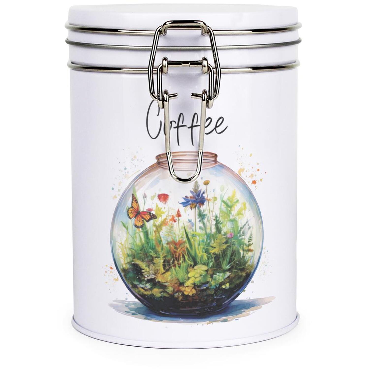 Purely Home Plant Terrariums Clip-Lid Kitchen Storage Canister - Coffee