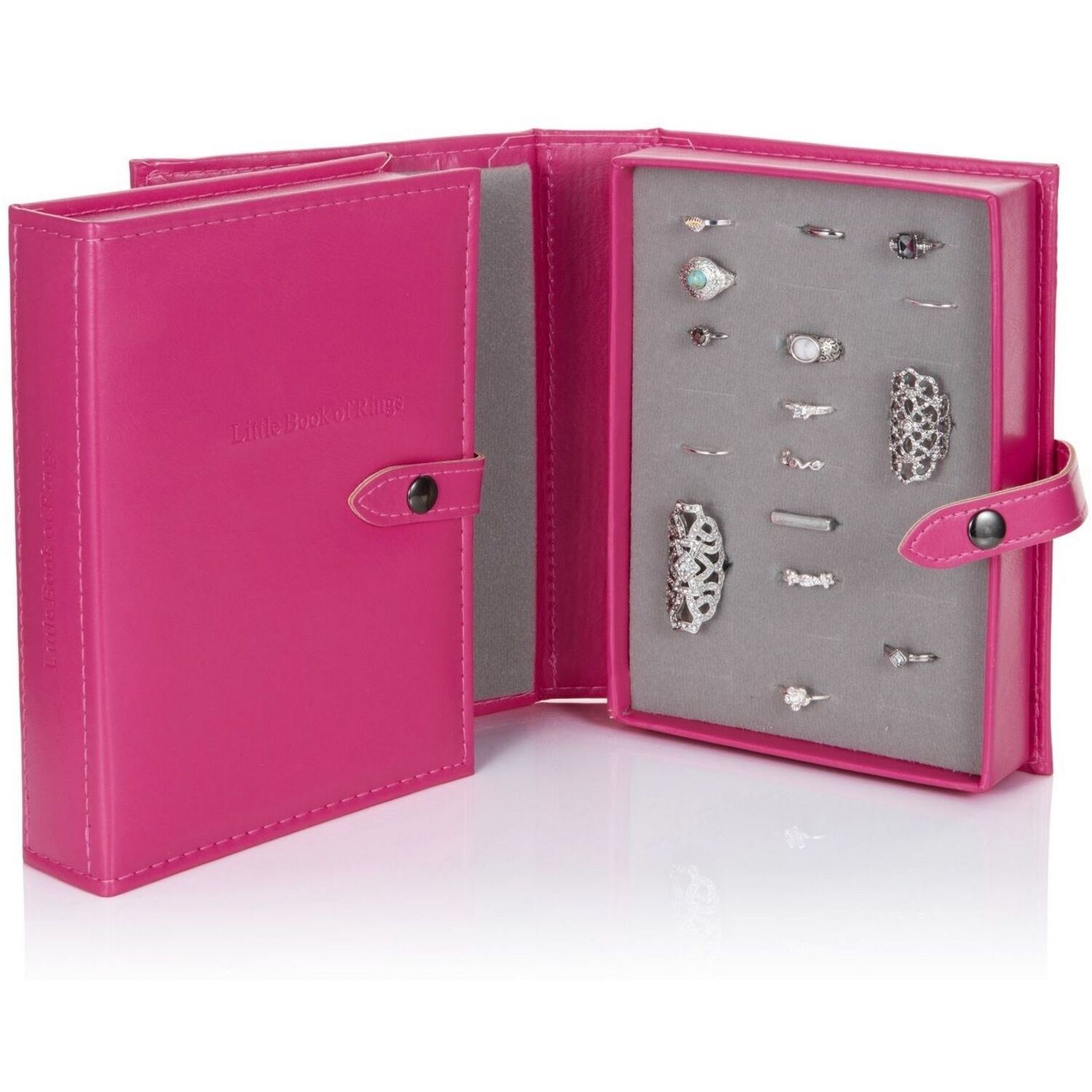 Little Book Of Rings Storage - Pink - Image 4