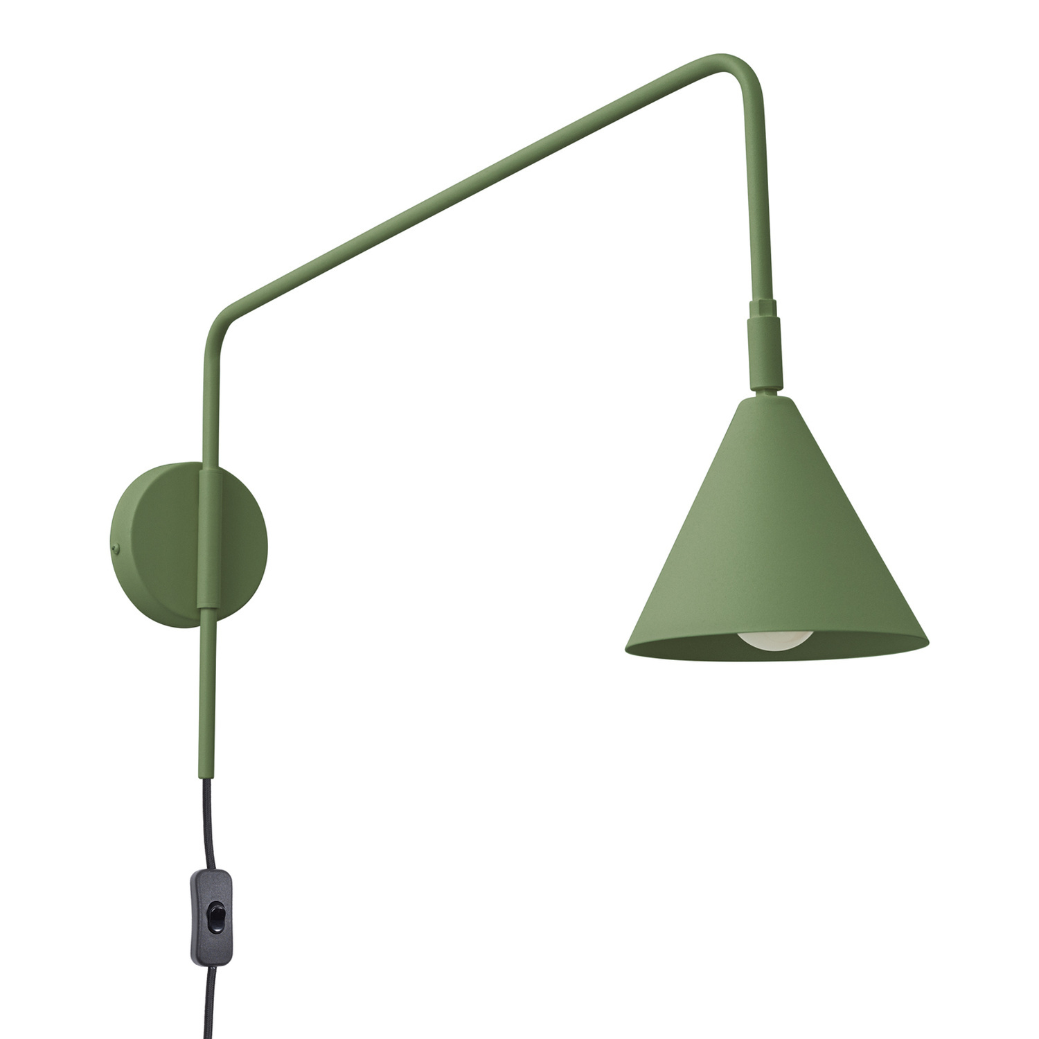 Sollux Lighting Wall Lamp Nox Olive Green