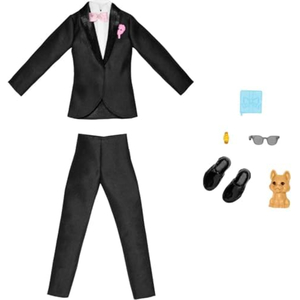 Barbie Ken Fashion Pack Bridal Set with Groom Outfit, HJT38