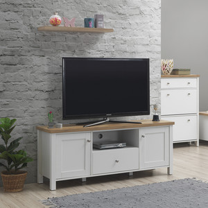 Astbury TV Cabinet With Two Doors And One Drawer