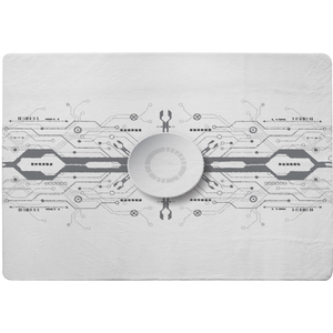 Concept With Various Technology Elements Rug