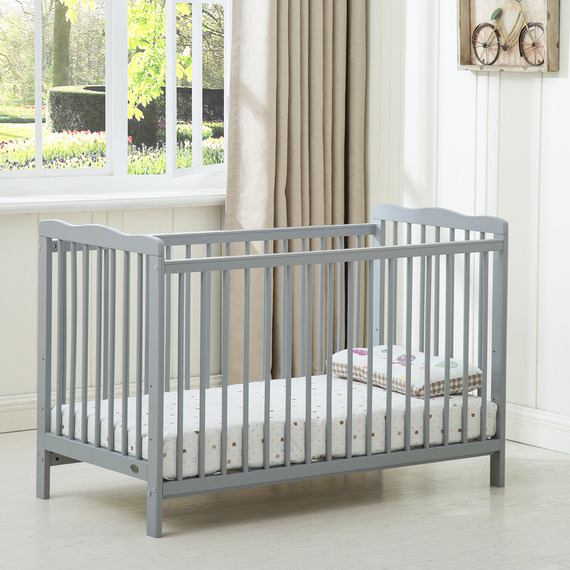 Brooklyn Baby Cot Crib with Water Repellent Mattress
