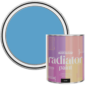 Rust-Oleum Radiator Paint in Gloss Finish - Cerulean 750ml