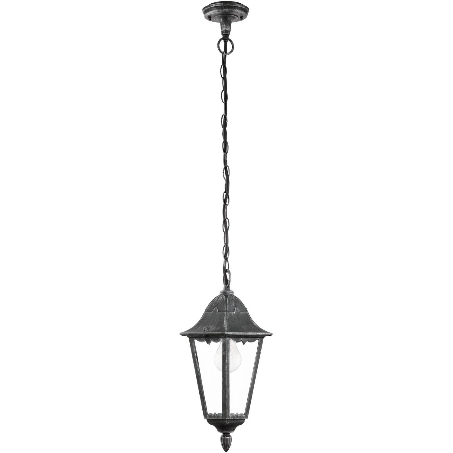 EGLO Navedo Exterior Light BlackSilver - Black, Silver-Patina thumbnail