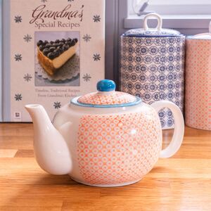 820ml Hand-Printed Teapot
