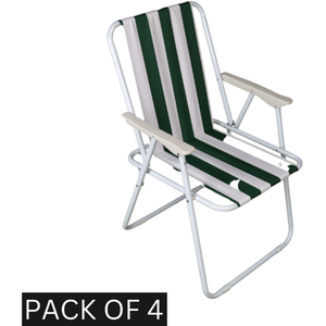 Pack of Folding Camping Picnic Chairs