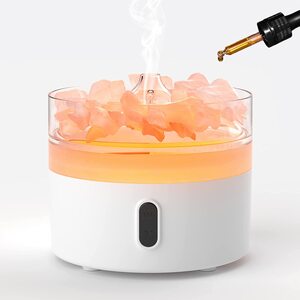 Himalayan Aroma Atomiser Flame Effect Night Light USB Diffuser Ultrasonic