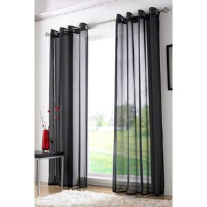 Eyelet Voile Curtain Panels