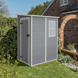 5x4 Foot Plastic Storage Shed