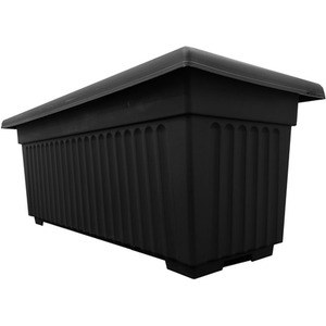 1 x Weather Resistant Slate Grey Sovereign Trough 70cm Planter For Outdoors