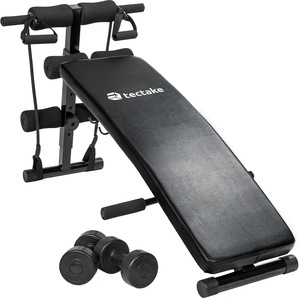 Sit-Up Bench Cuttler 6 Adjustable Angles Accessories