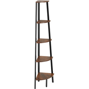 Corner Shelf Portland - 5 Tiers