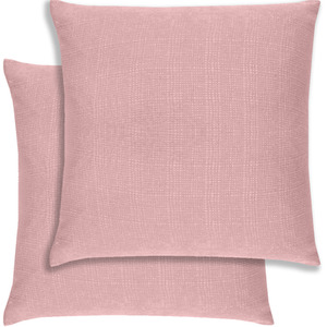Pair of Matrix Textured Cushion Covers - 43x43cm - Cases Only