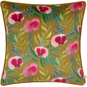 House Of Bloom Poppy Piped Cushion