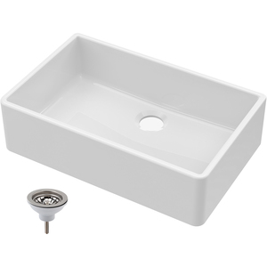 1 Bowl Fireclay Butler Sink Central Waste Waste 795x500x220mm
