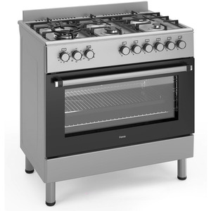 90cm Dual Fuel Range Cooker Double Turbo Fan 6 Burner 2