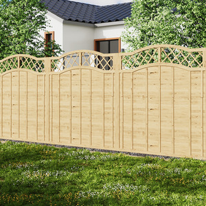 Lifeideas Wooden Garden Fence Panel