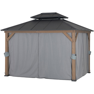 Sunjoy Gazebo AccessoriesCurtain for Cedar wood Gazebo - 3m x 3.6m