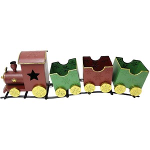 Traditional Metal Train Ornament
