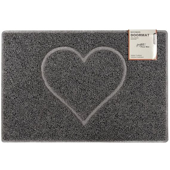 Oseasons Heart Small Embossed Doormat