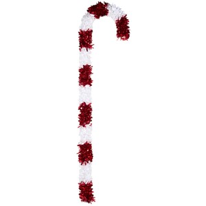 Tinsel Candy Cane