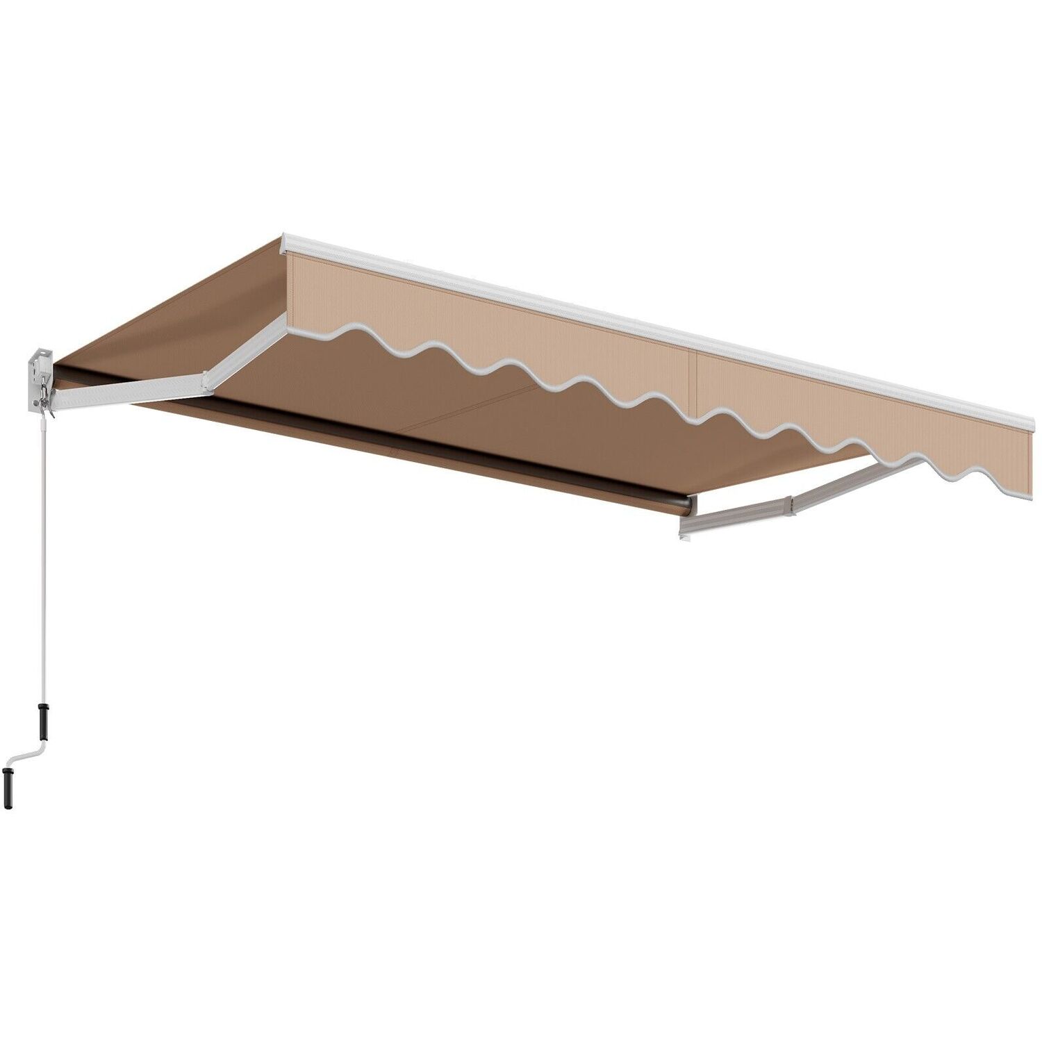 Retractable Awning Sun Shade Shelter - Beige