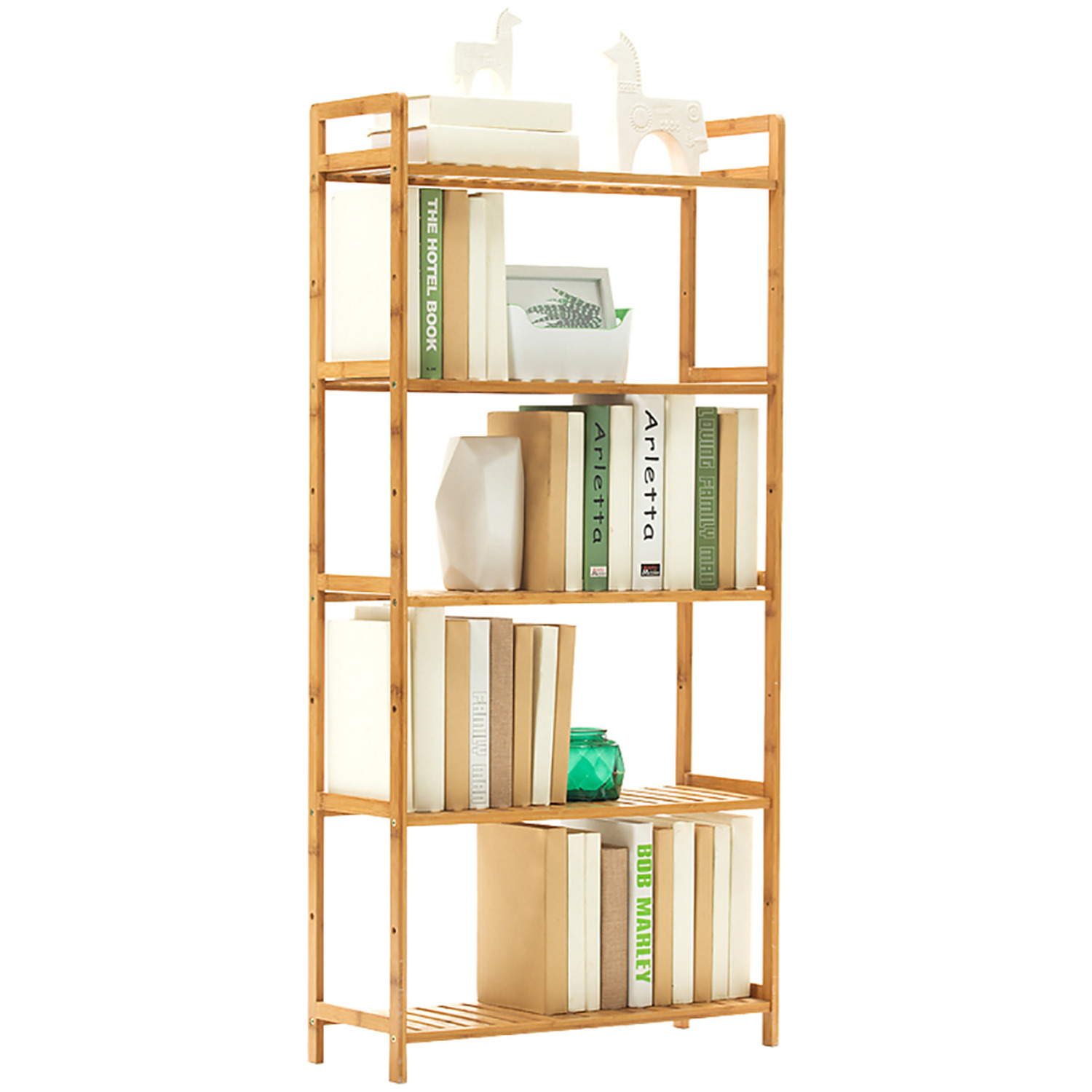 Kidkid Bookcase And Display Shelf - Brown / 50Cm / 128Cm